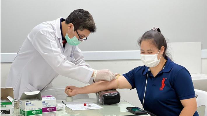 Annual Health Check-up service for Pongyang Company and Doi Sket Tea Company.